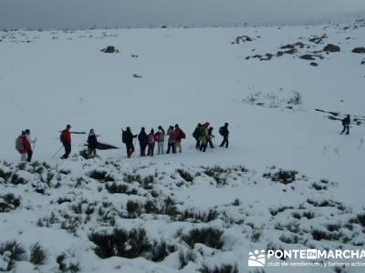 Ascenso al Mondalindo - ruta Comunidad de Madrid; viajes marzo